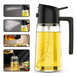 Porta Azeite Vinagre Óleos Spray2x1 Borrifador Cozinha 500 ml em Oferta na Shopee