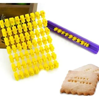 Carimbo Mini Marcador Numero Letra Biscoito Pasta Americana em Oferta na Shopee