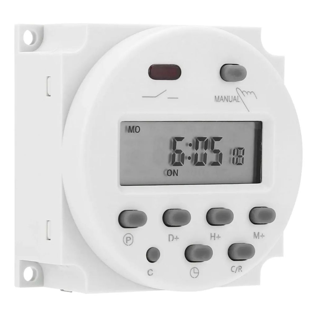 Temporizador Timer Digital Programador Ajustável volt 12v 110v 220v