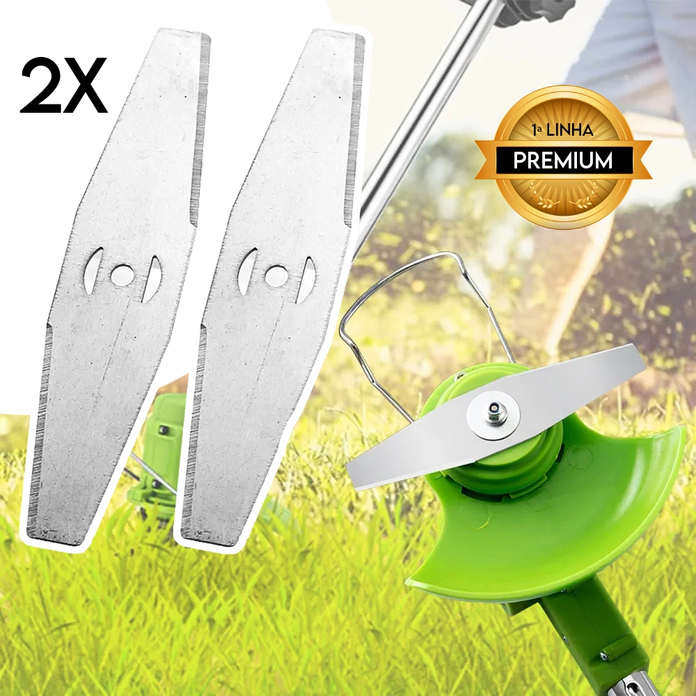 Kit de lâminas elétricas para roçadeira