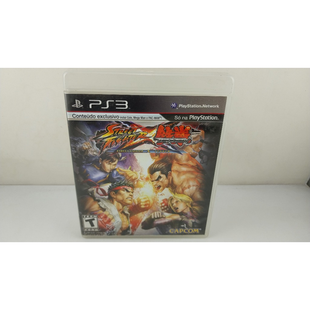 Jogo Street Fighter X Tekken PS3 Mídia Física Semi Novo