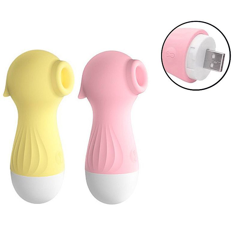Vibrador Estimulador Sugador de Clitóris Recarregável 10 Frequências SEX SHOP em Oferta na Shopee