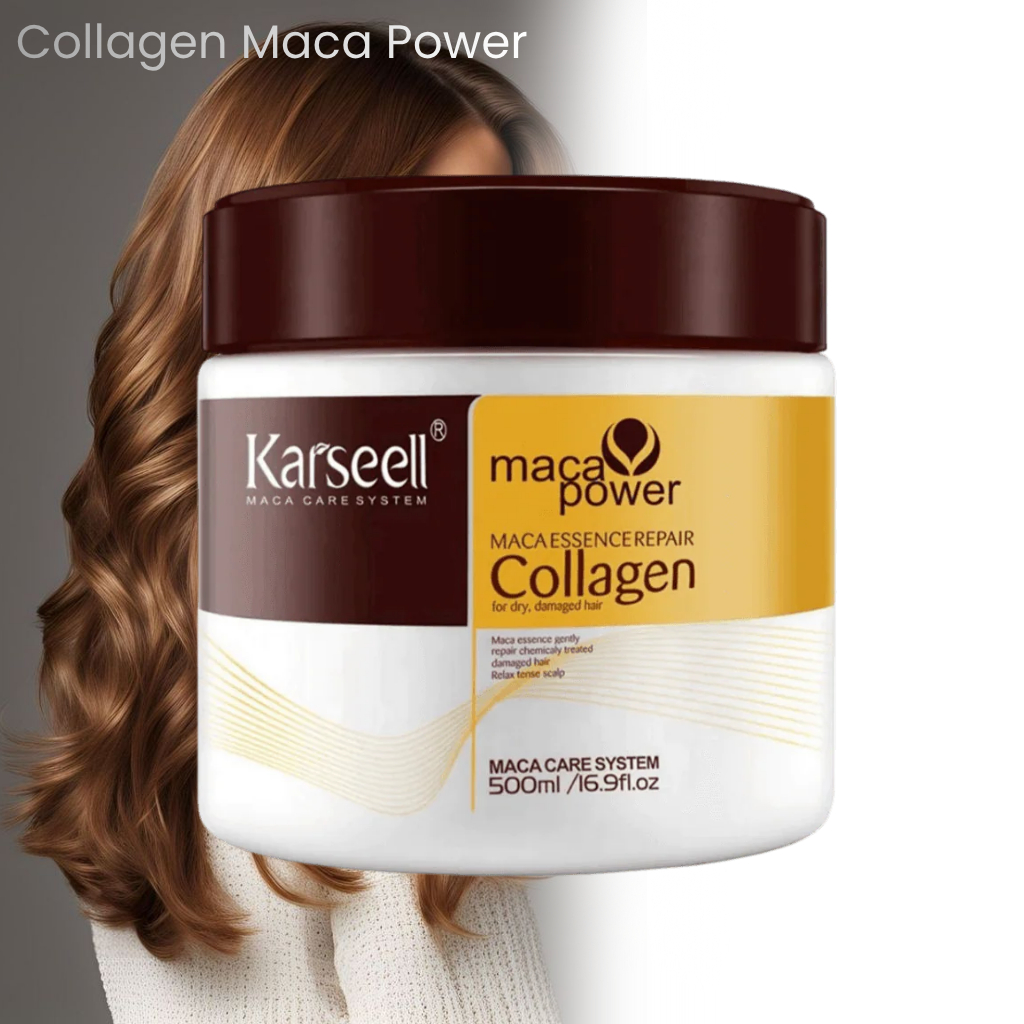 Máscara Karseell Collagen Original 500ml em Oferta na Shopee