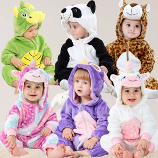 Pijama Infantil Stitch com Zíper Menino Menina Inverno Quentinho Plush Kigurumi Pelúcia Bichinhos em Oferta na Shopee