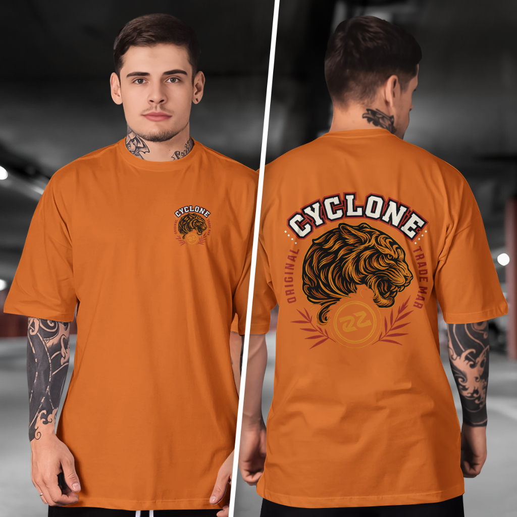 Camiseta Tiger fury cyclone f-c 100% Algodão Premium