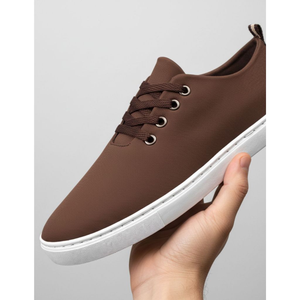Tênis Casual Marrom Masculino Sapatenis da Moda Mais Barato Linha Premium PROMOÇÃO FINAL DE ANO