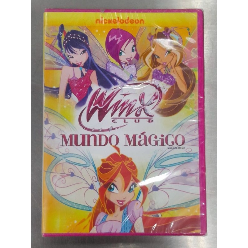 Dvd Winx Club - Mundo Mágico (Novo/Original/Lacrado)