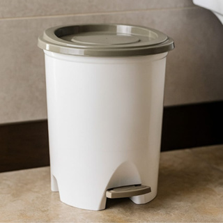 Lixeira de 14 Litros Grande com Pedal Cozinha Banheiro Cozinha Lixo de Chão em Oferta na Shopee