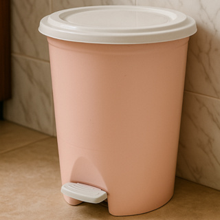 Lixeira Multiuso Com Pedal de Plástico 14Litros Lixo de Chão Cozinha Banheiro em Oferta na Shopee