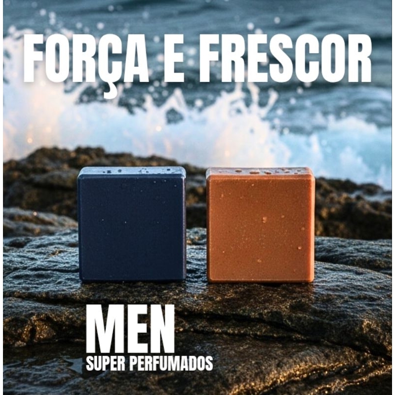 KIT SABONETE PERFUMADO MASCULINO