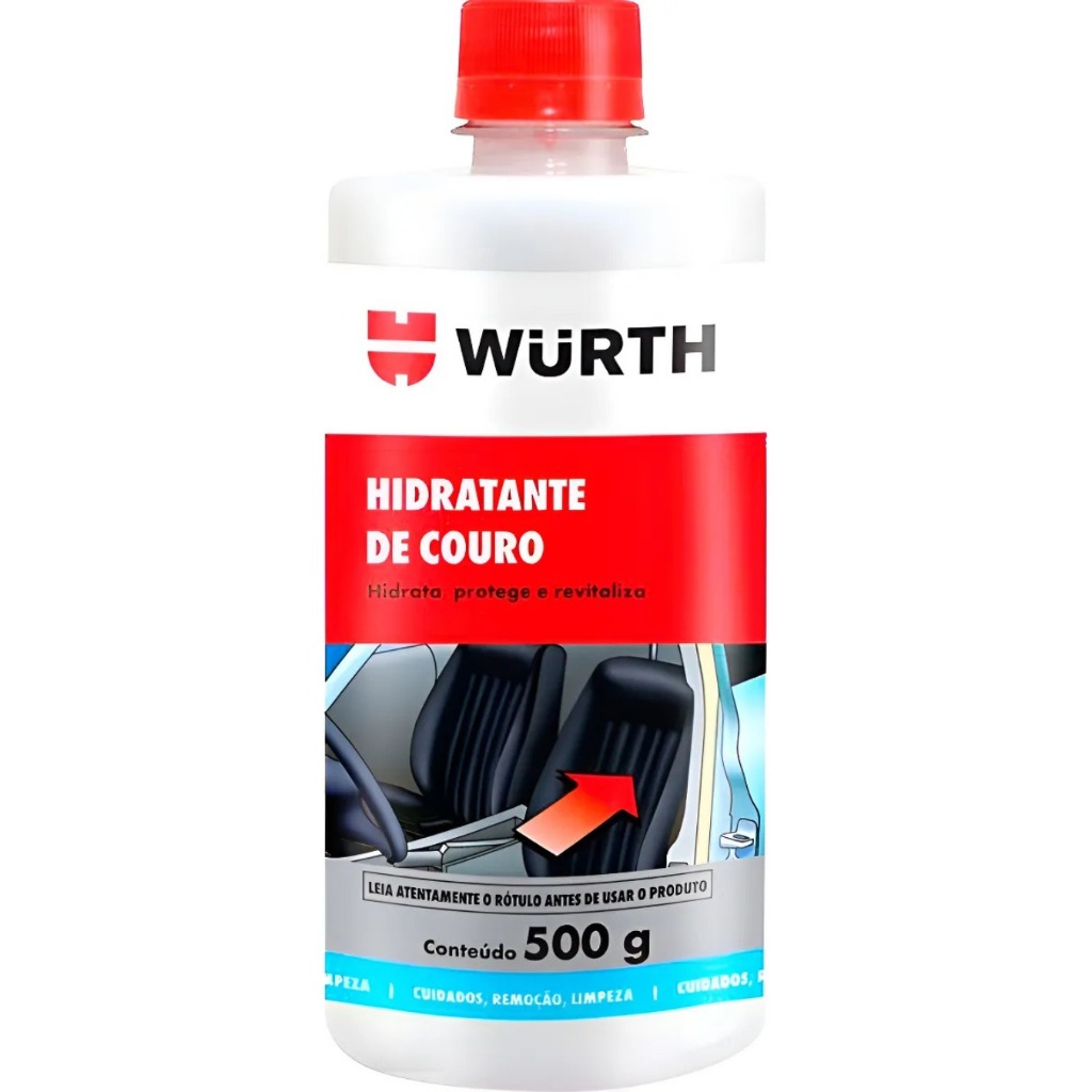 Hidratante De Couro Wurth - Embelezador Limpa Hidrata Banco