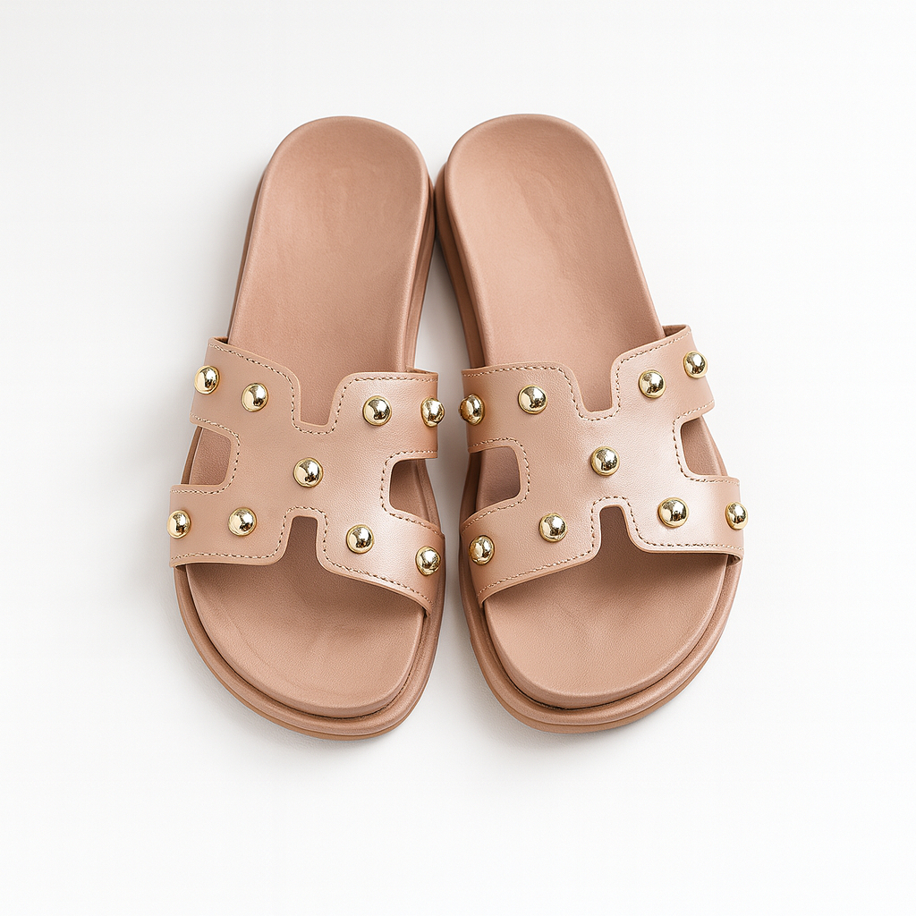 Sandalia Feminina Rasteira Papete Moda luxo Rasteirinha Feminina Super Macia Leve Confortável Lançamento