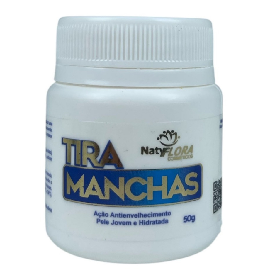 Tira Manchas Acaba com Melasma , Ação Hidratante Anti-envelhecimento 1Un. NatyFlora em Oferta na Shopee