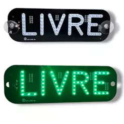 12V LED Carro LIVRE Cabine Indicador Energia Pára-Brisas Lâmpada USB Cabo Com Interruptor