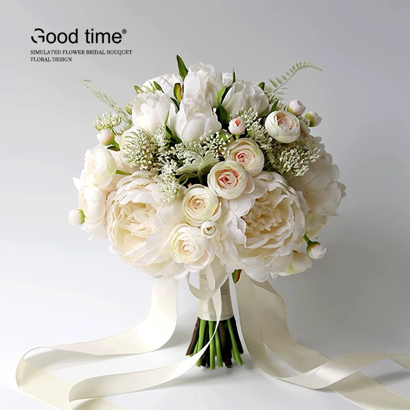 Buque de peônia Artificiais 30cm Decoração de casa,e sala decoração de mesa para festa, decoração de casamento em Oferta na Shopee