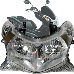 Bloco Optico Completo Farol Para Honda Pcx 150 2014 2015 Sem Lampada