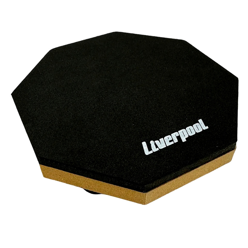 Pad Estudo Bateria Praticável Liverpool 15cm