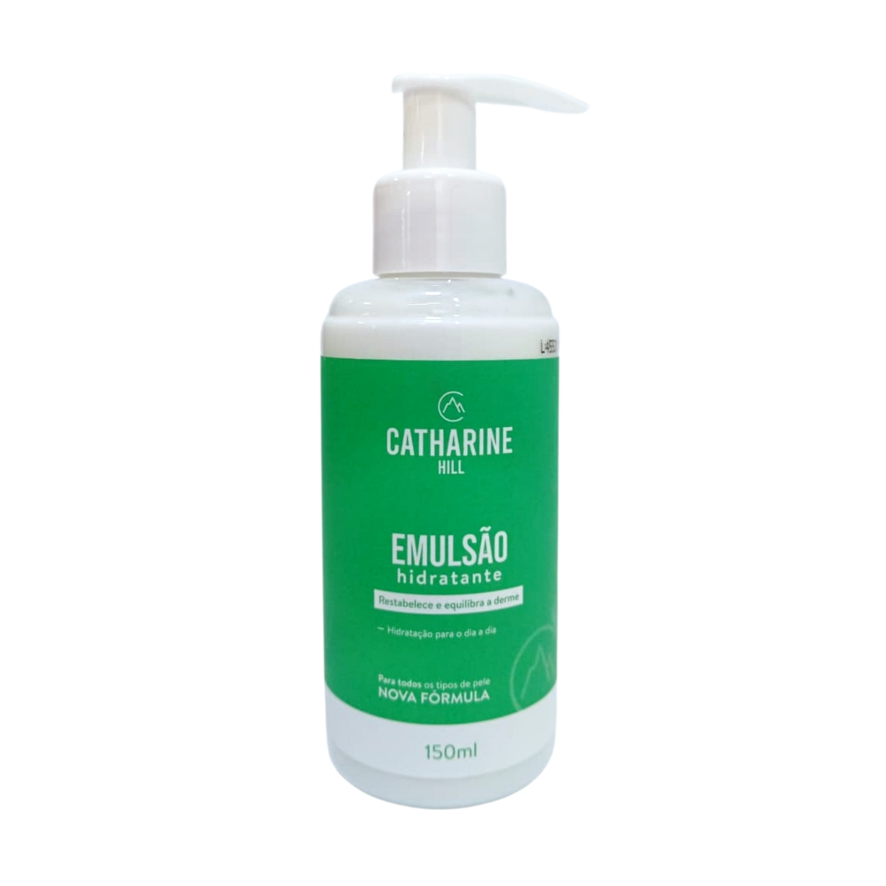Emulsão Hidratante Facial Catharine Hill 150ml Vegano Controla Oleosidade em Oferta na Shopee