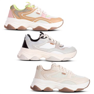 Tênis Anacapri Alexa Robusto Feminino Plataforma Conforto Tendência Look Casual em Oferta na Shopee