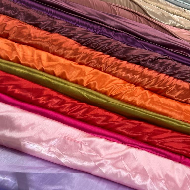 Tecido Cetim Com Elastano Várias Cores 3 ou 5 Metros