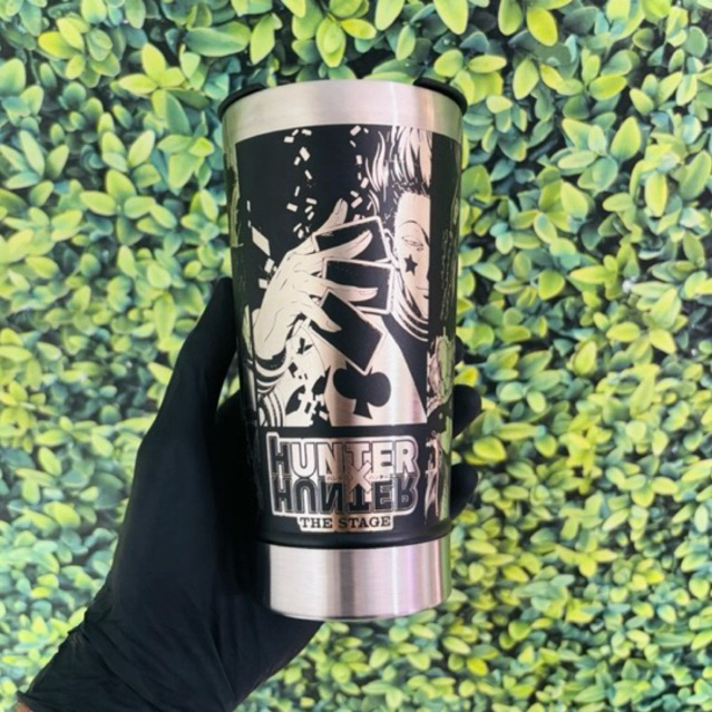 COPO TÉRMICO Hunter × Hunter personalizado a laser  360º PREMIUM em Oferta na Shopee