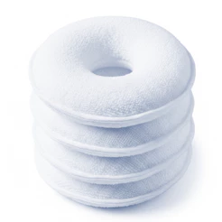 Rosquinhas Para Amamentação Absorventes Peito Lavável Protetor Seios Algodão Antialérgico Reutilizável