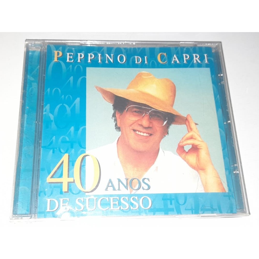Cd - Peppino Di Capri - 40 Anos De Sucesso - Selo Trama