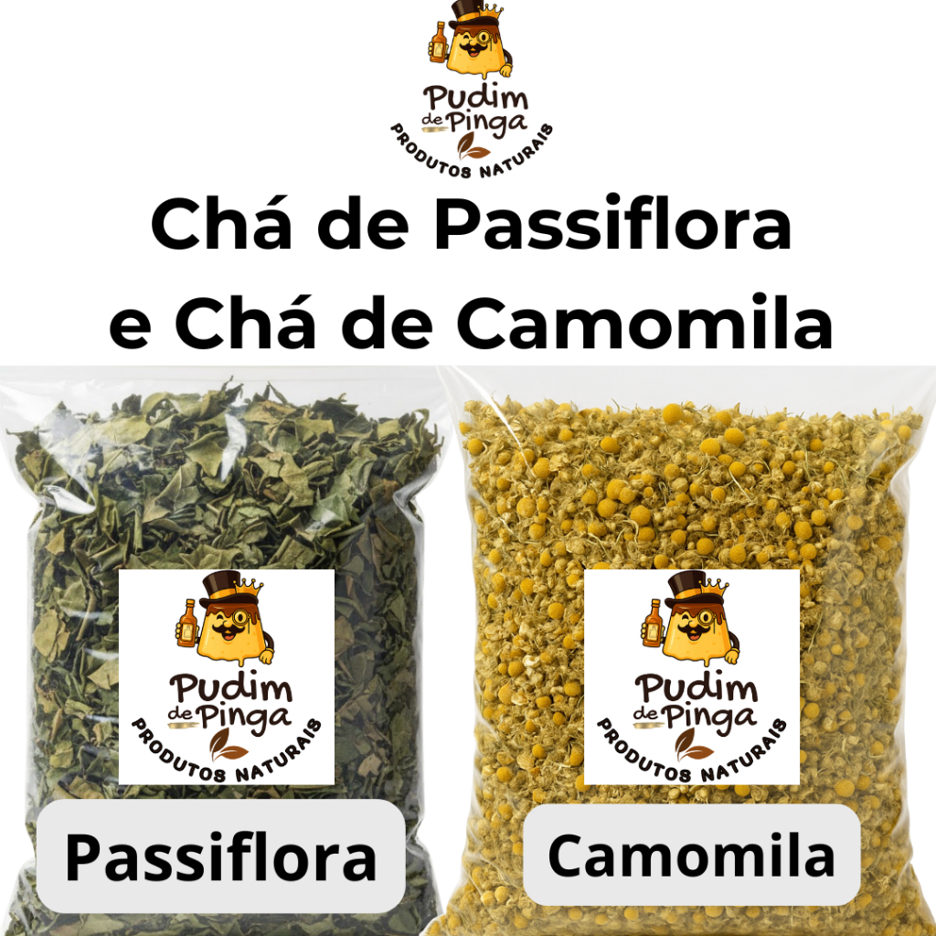 Chá de Passiflora e Camomila