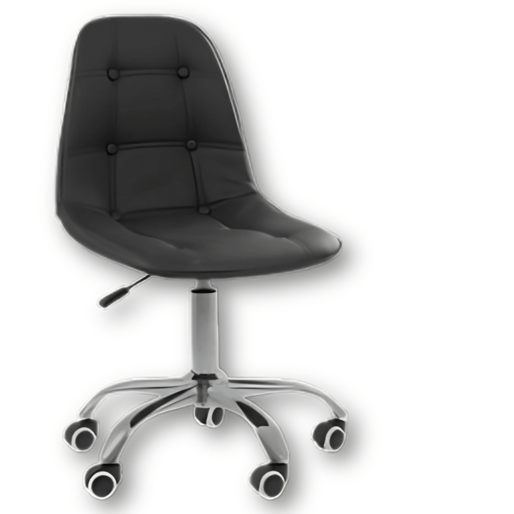 Cadeira Office Eiffel Botonê Ajustável com Base Giratória + E-book - Oficial Webshop