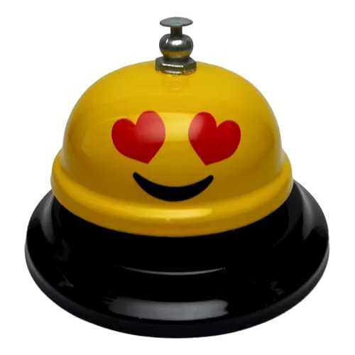 Sino De Mesa Emoji Smiles Saboroso Campainha Sineta Hotel Bar Cozinha Recepção Personagem em Oferta na Shopee