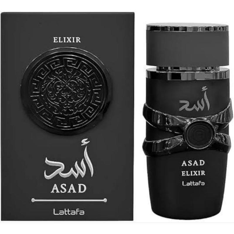 Perfume Árabe ASAD Elixir Lattafa Eau De Parfum 100 ML em Oferta na Shopee