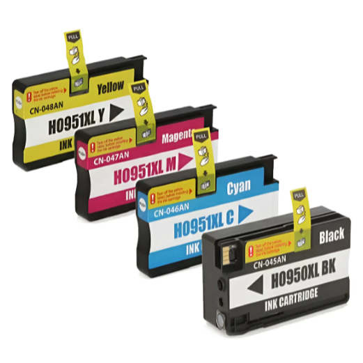 4 Cartuchos Compatível 950xl 951xl 8100 8600 8620 8630