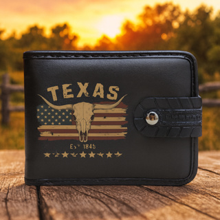 Carteira masculina Couro RG CNH ecológico personalizada estampada fecho de botão RG CNH em Oferta na Shopee