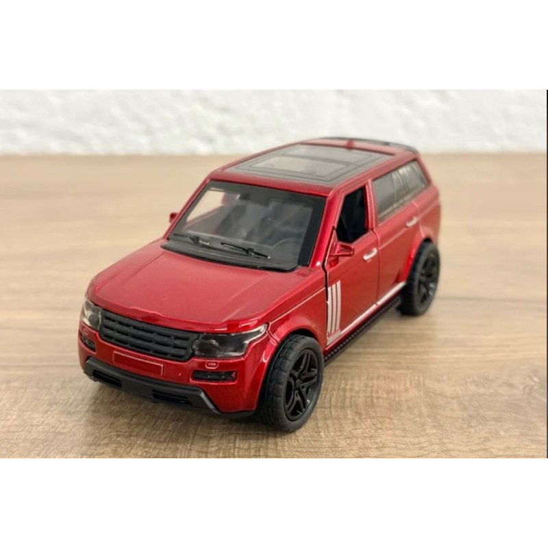 Range Rover Land Rover e Evoke Carrinho Miniatura Fricção abre portas Metal