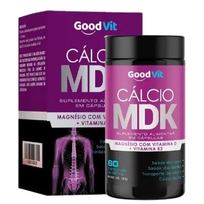 Good Vit - Cálcio MDK 60 cápsulas