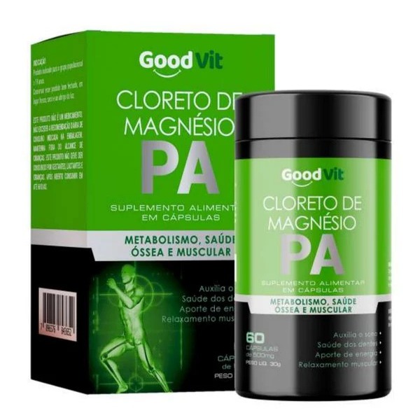 Good Vit- Cloreto de Magnésio PA 60 cápsulas