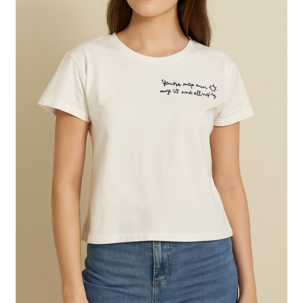 camisa branca em ingles TAM 16 P