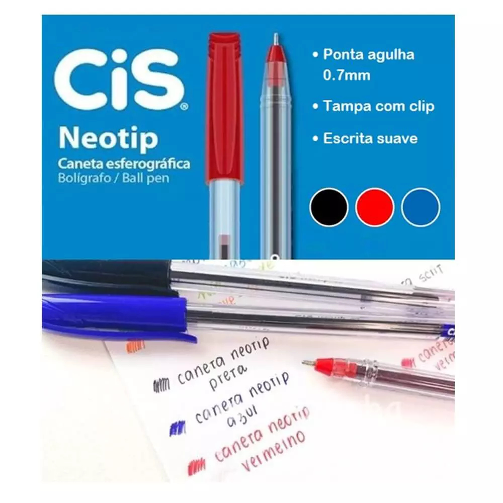 2x Canetas Cis Neotip 0.7/1.0mm