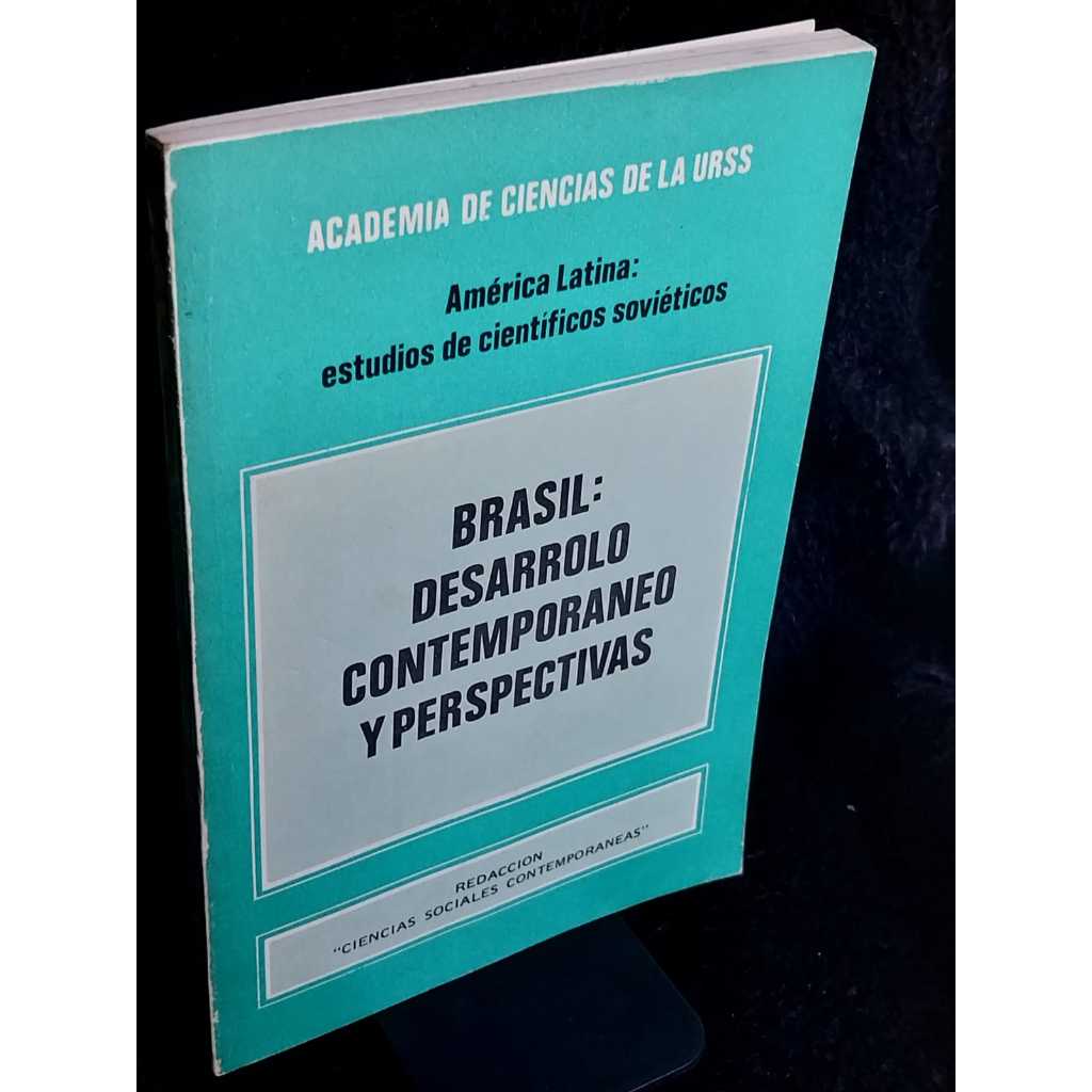 Livro Brasil-Desarrolo Contemporaneo Y Perspectivas.Livros em Espanhol Sebo de Livros Usados