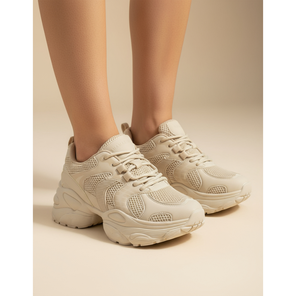 Tênis Feminino Ramarim Chunky Plataforma Conforto Casual Original em Oferta na Shopee
