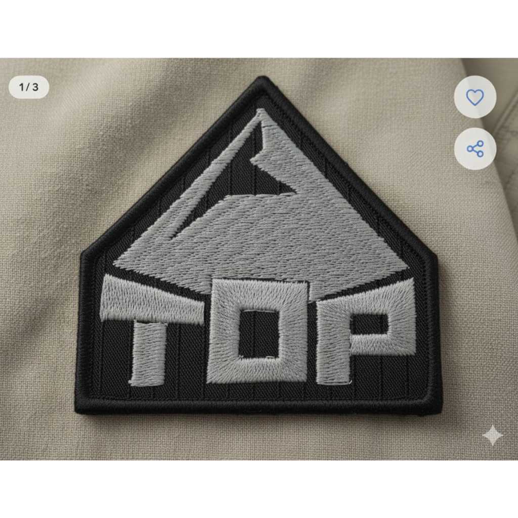 Patch Bordado Top - acampamento em Oferta na Shopee