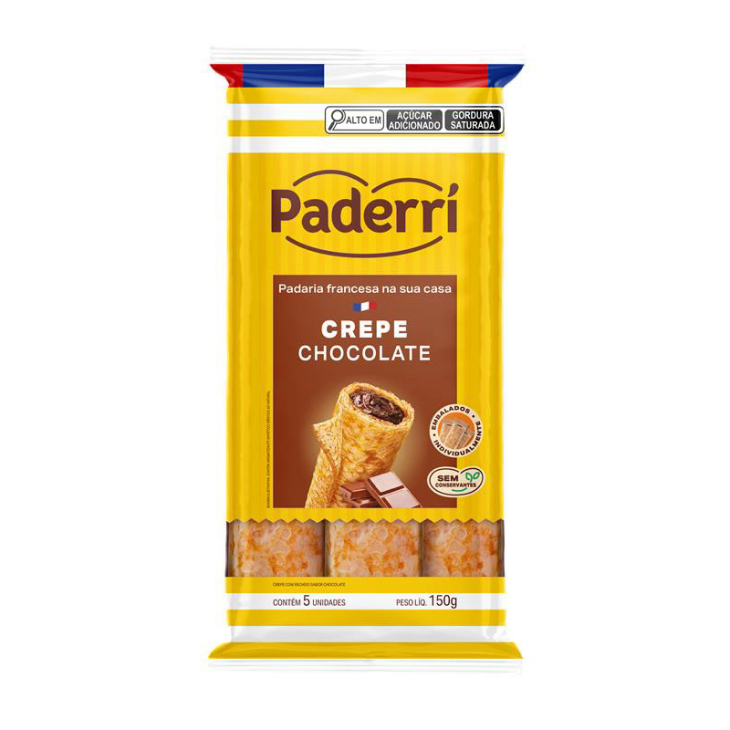 Crepe de Chocolate Paderri - Comprar com Melhor Preço em Lanches