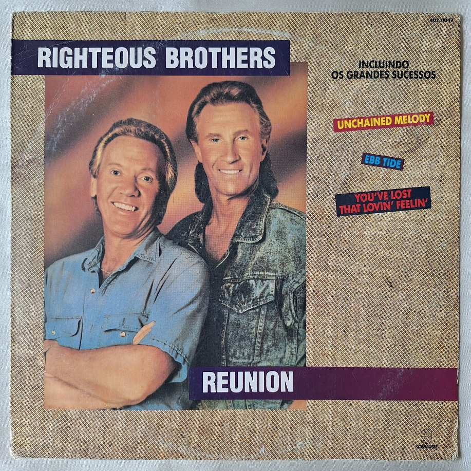 DISCO DE VINIL LP - RIGHTEOUS BROTHERS – REUNION (1991)