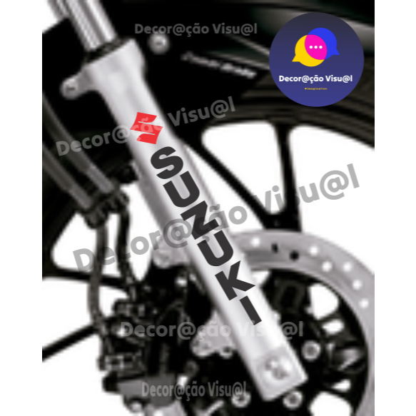 Par Adesivos Vinil Bengala Suzuki MD03 em Oferta na Shopee