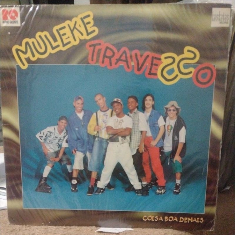 LP disco de vinil - Muleke Travesso 1995