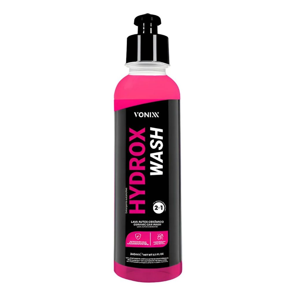 Hydrox Wash Vonixx Shampo Ceramico 2 Em 1 Protecao 240ml