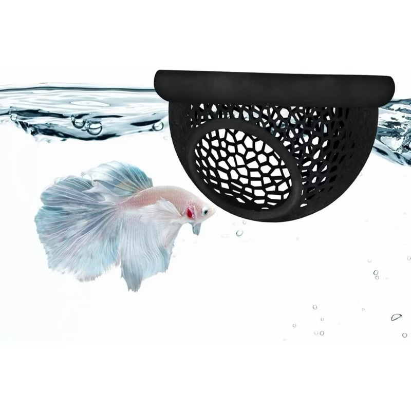 Esconderijo Flutuante para Aquário Betta - (Proteção Anti-Estresse). em Oferta na Shopee