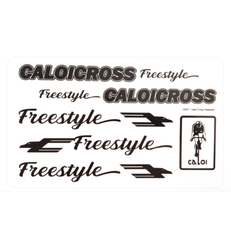 Adesivos Colante Bikes Caloicross Freestyle Superstar Cores