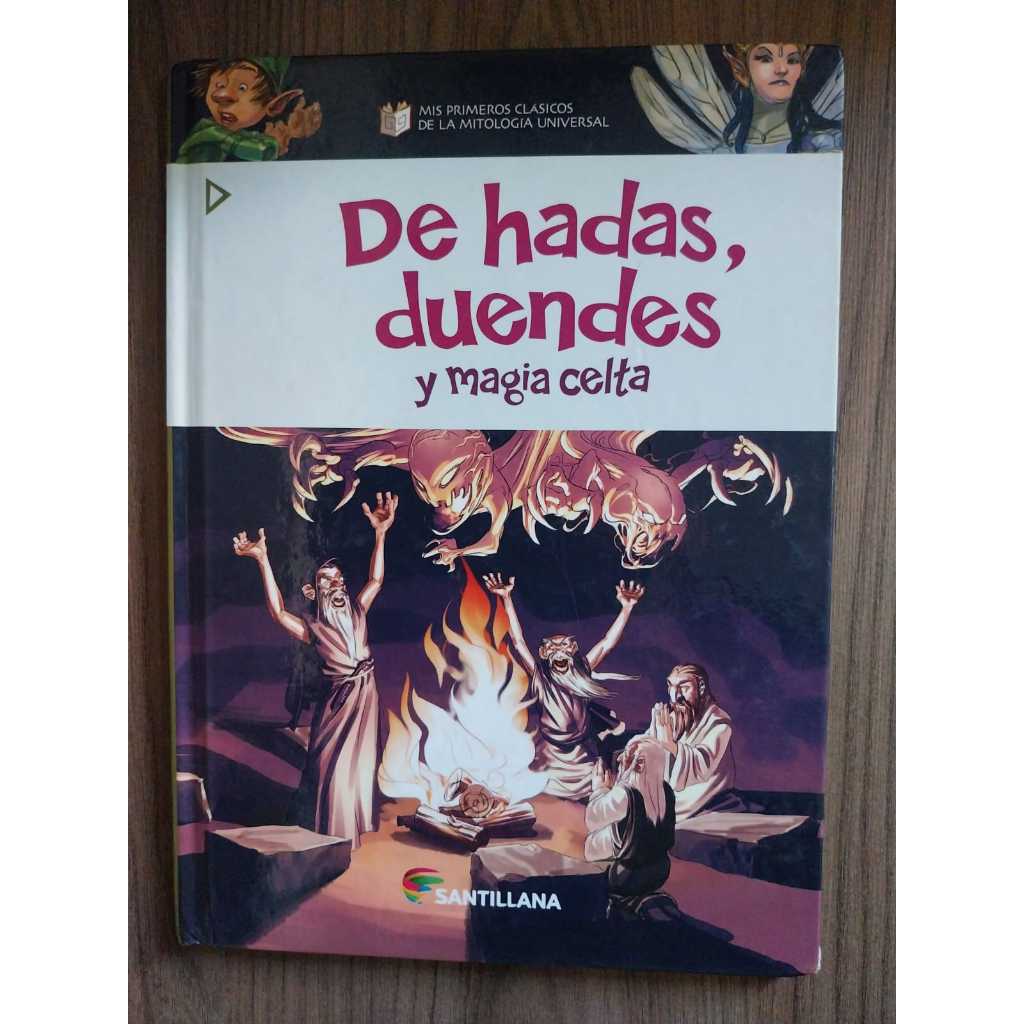 Livro De Hadas, Duendes Y Magia Celta Livro em Espanhol Sebo de Livros Usados Desapego de Livros