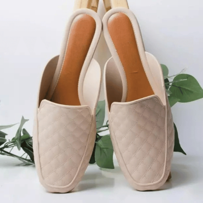 Rasteirinha Mule Feminina Rasteira Macia Confortável Tendência